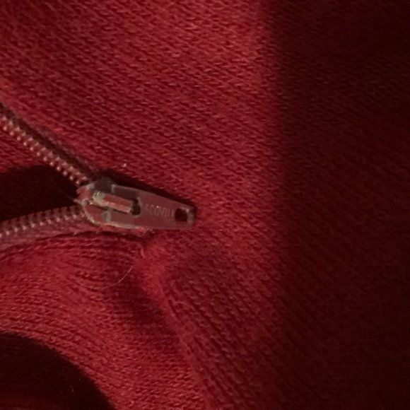 Vintage 70s College town sweater small size zip turtle neck - Picture 7 of 8